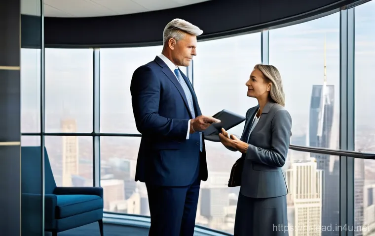 리더십 코치 자격 취득 후 업무 - **Prompt: Breakthrough Moment in Leadership Coaching**
    A professional leadership coach, an empat...