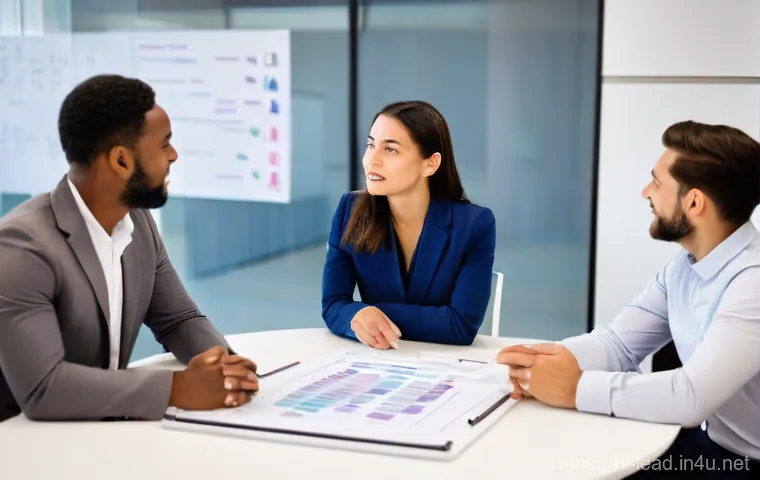 업무 효율성 증가를 위한 리더십 - **Prompt 1: "The Guiding Leader and Empowered Team"**
    A vibrant, medium-shot image depicting a d...